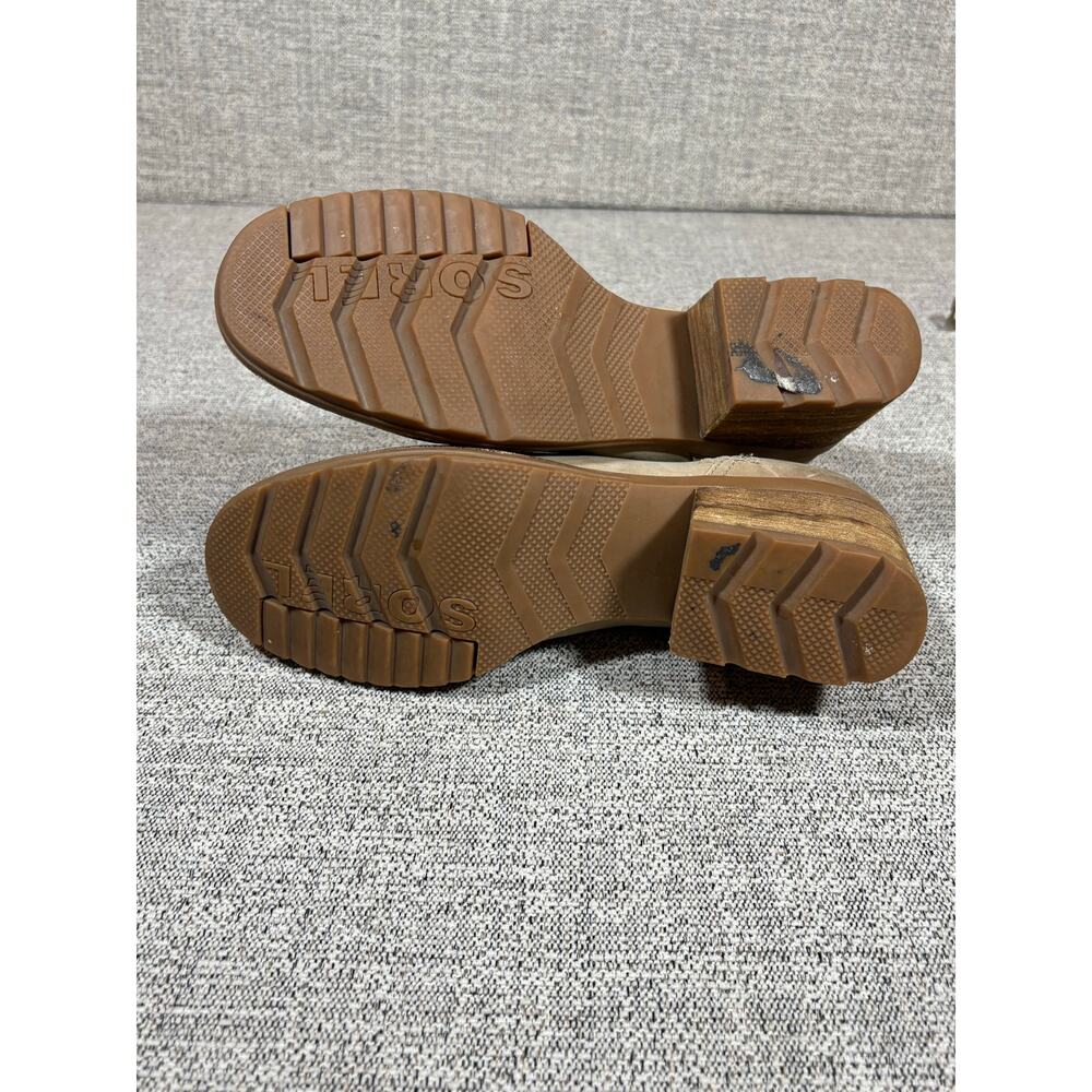 Sorel Women's Cate Chelsea Boot - Casual Waterproof - Sandy Tan - Size 9 - Picture 5 of 5